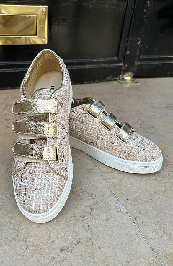 Luxury Bouclé Sneakers – shoparchief, foto 3