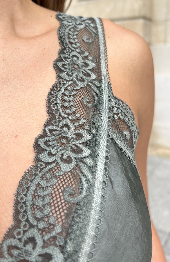 Luxury Kanten Top Army – shoparchief, foto 8