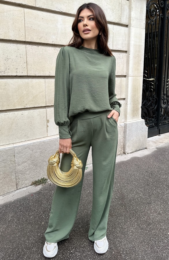 Mila Pantalon Army Regular – broeken, foto 11