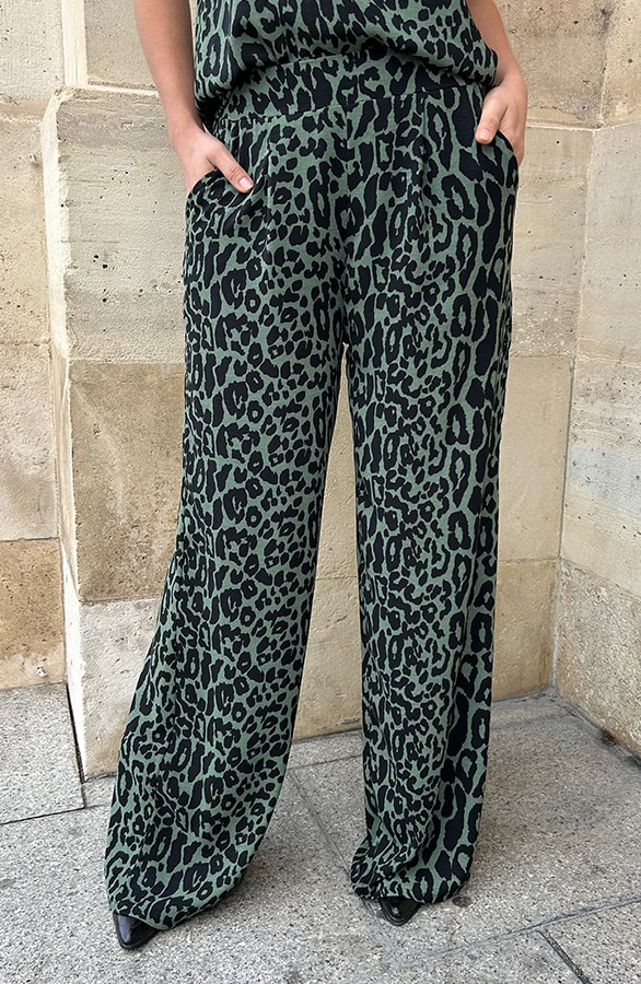 Mila Pantalon Leopard Army Regular – shoparchief