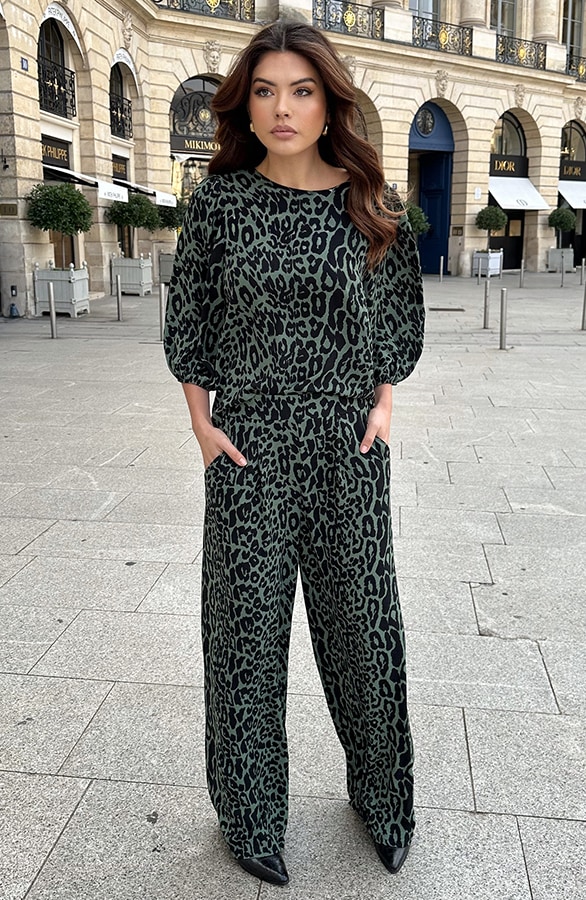 Mila Pantalon Leopard Army Regular – shoparchief, foto 8