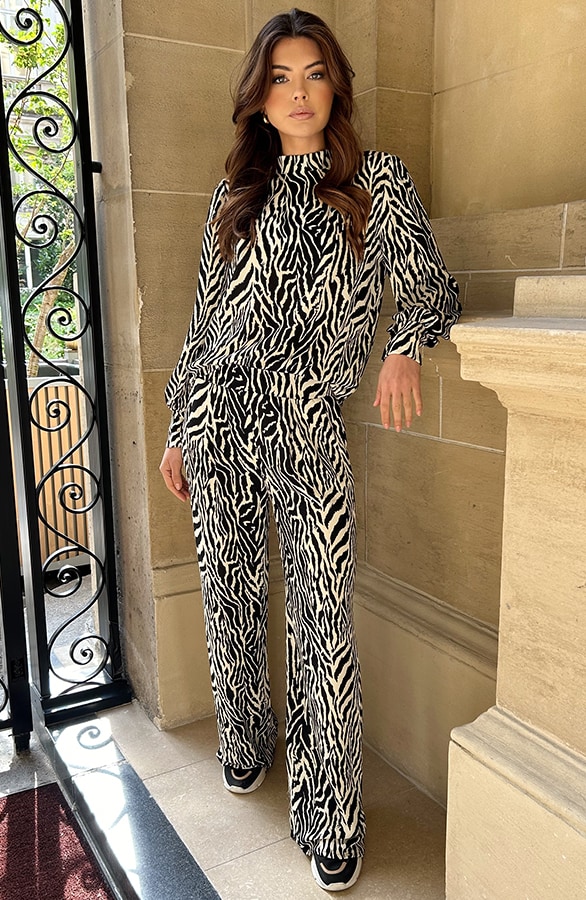 Mila Pantalon Zebra Regular – shoparchief, foto 5