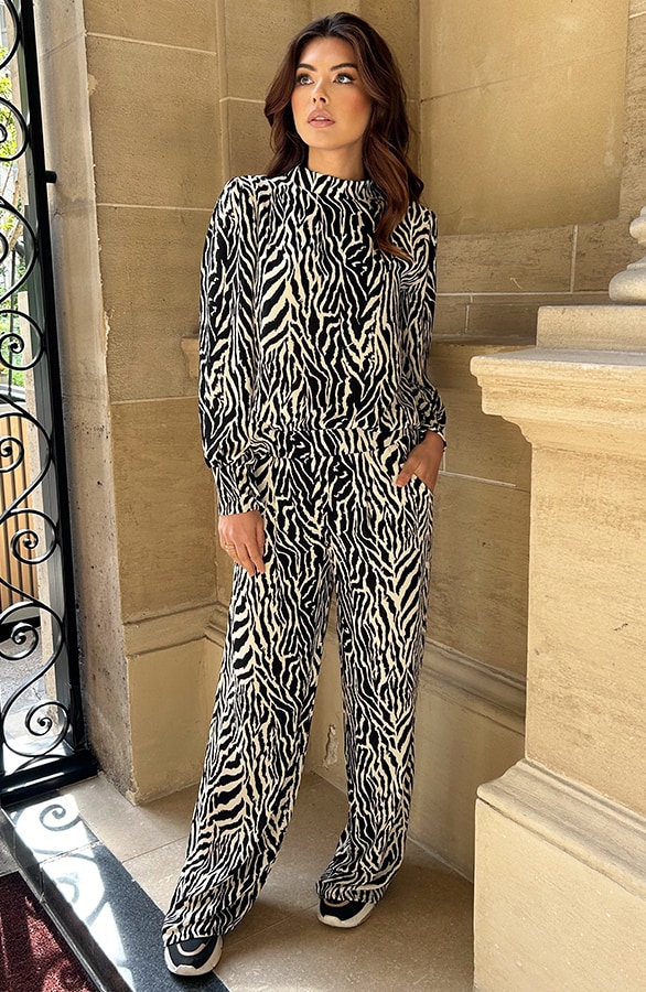 Mila Pantalon Zebra Regular – shoparchief, foto 7