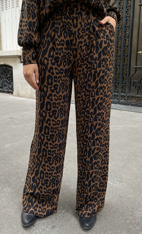 Mila Pantalon Leopard Petite – shoparchief