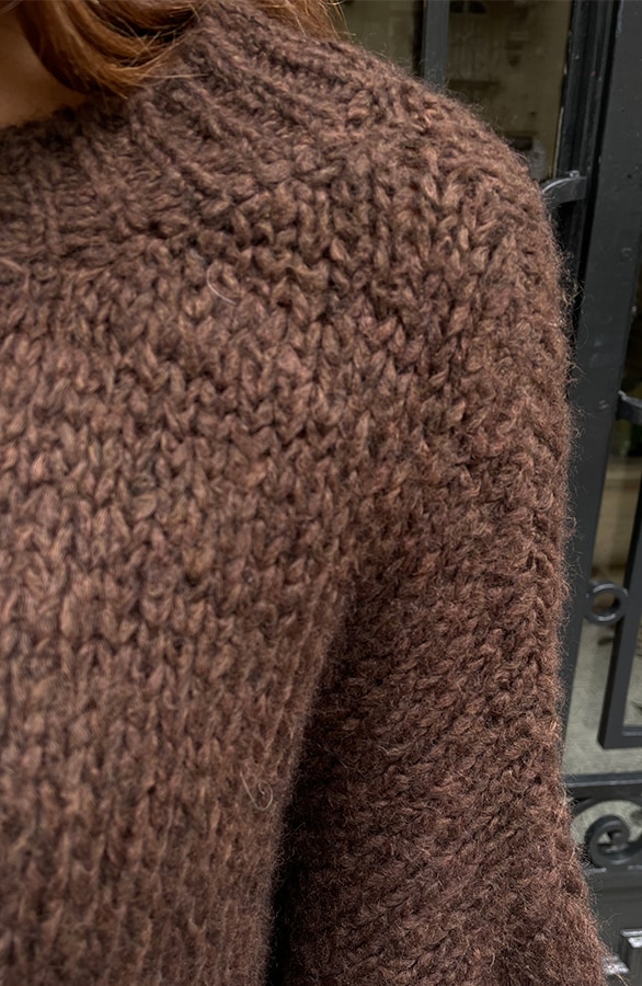 Soft Oversized Pullover Choco, Foto 10