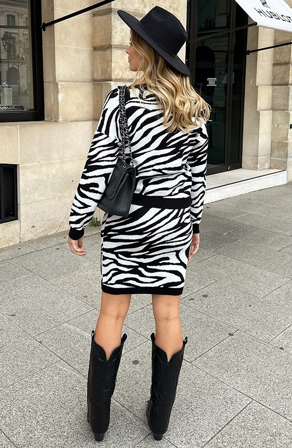 Soft Zebra Sweater – shoparchief, foto 6