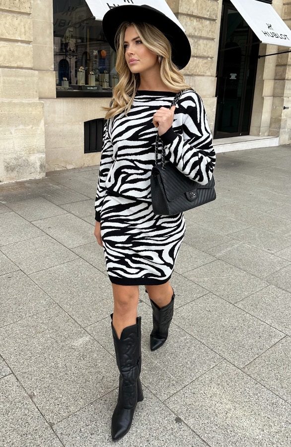 Soft Zebra Sweater – shoparchief, foto 8