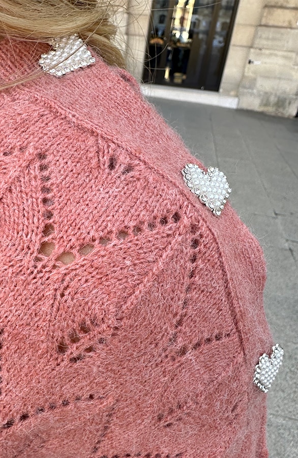 Ultra Soft Trui Limited Heart Dust Roze – shoparchief, foto 8