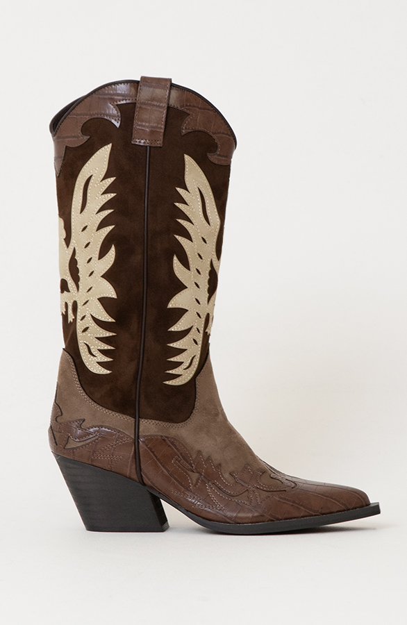 Western Cowboy Boots Chocolate – alle schoenen, foto 5