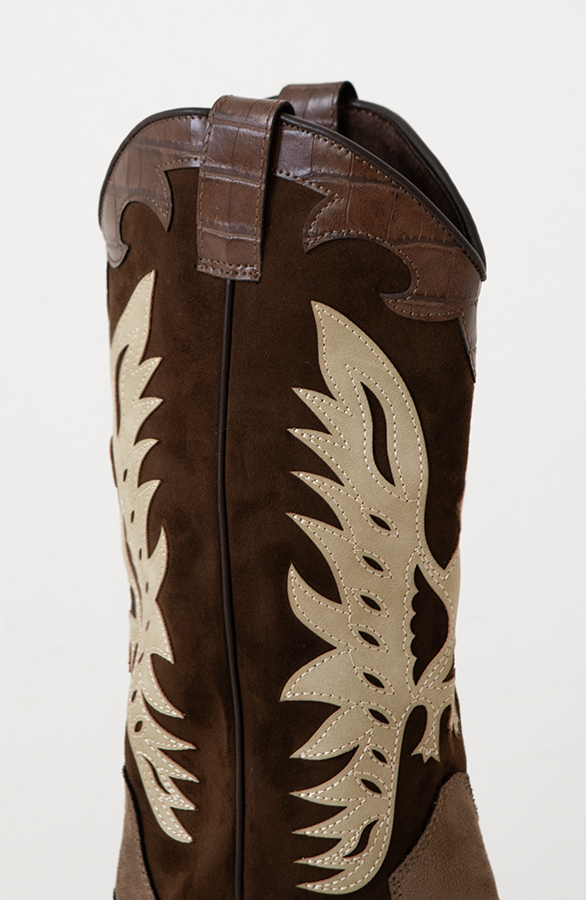 Western Cowboy Boots Chocolate – alle schoenen, foto 4