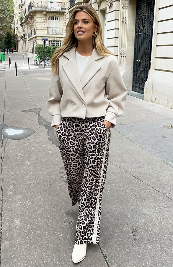 Yves Bies Straight Leg Pantalon Leopard 2.0 – shoparchief, foto 5