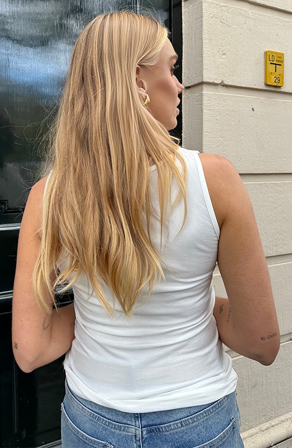 Essence Top Round Neck Ecru – shoparchief, foto 3