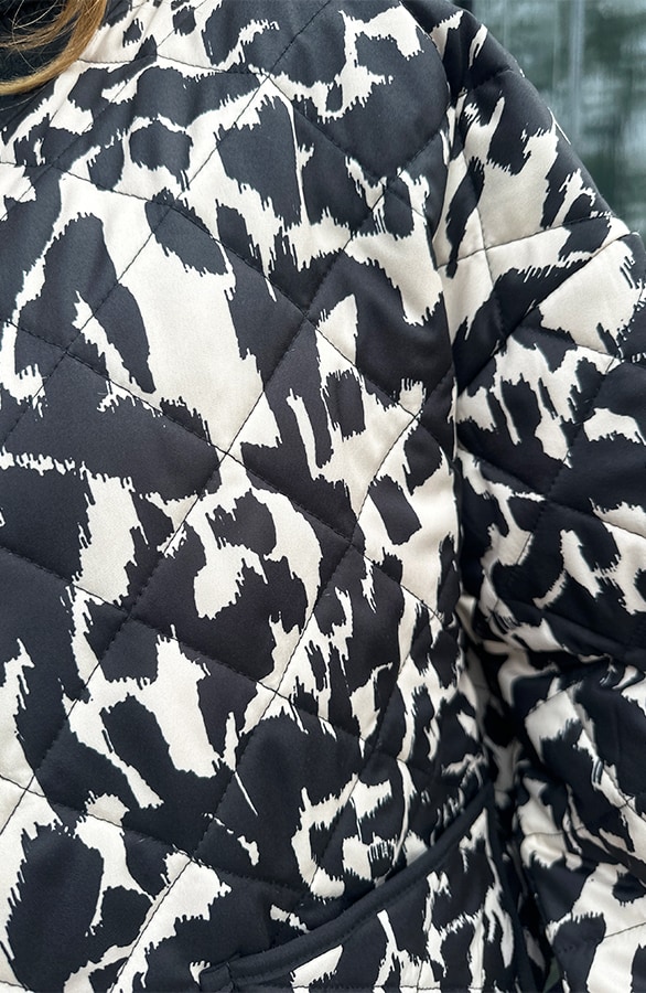 Leopard Jacket Zwart – shoparchief, foto 4