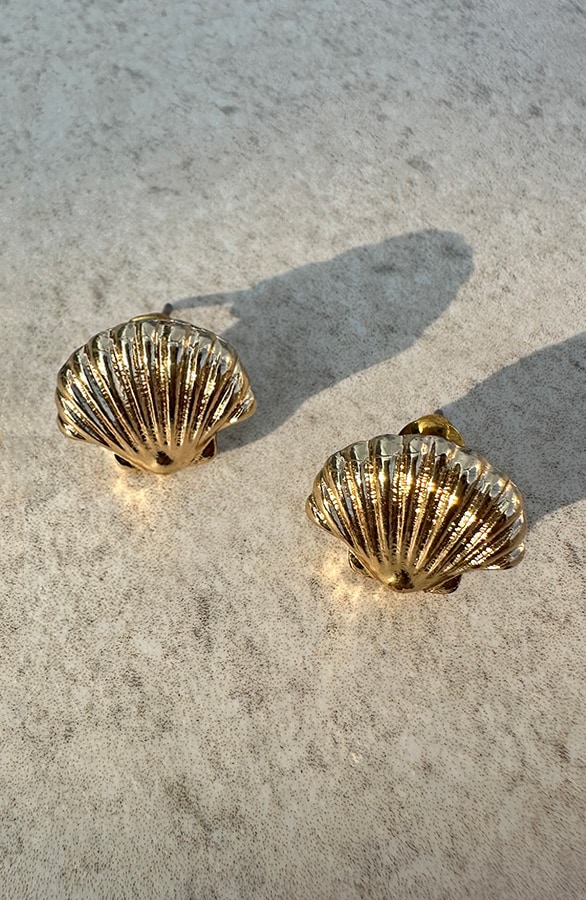 Shell Oorbellen Goud – shoparchief