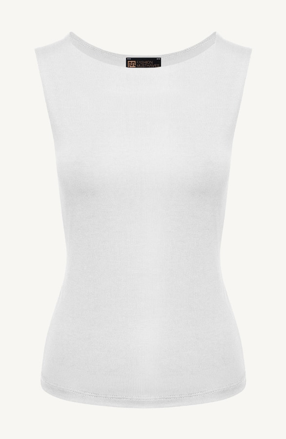 Essence Top Round Neck Ecru – shoparchief