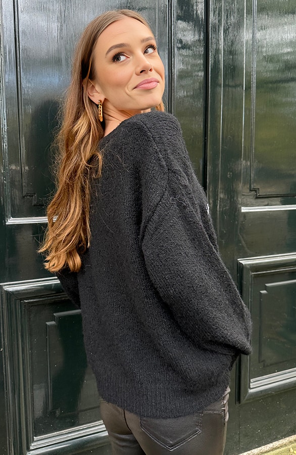 La Dolce Vita Lemon Trui Zwart – shoparchief, foto 6