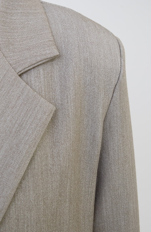 Loose Fit Blazer Taupe – shoparchief, foto 3
