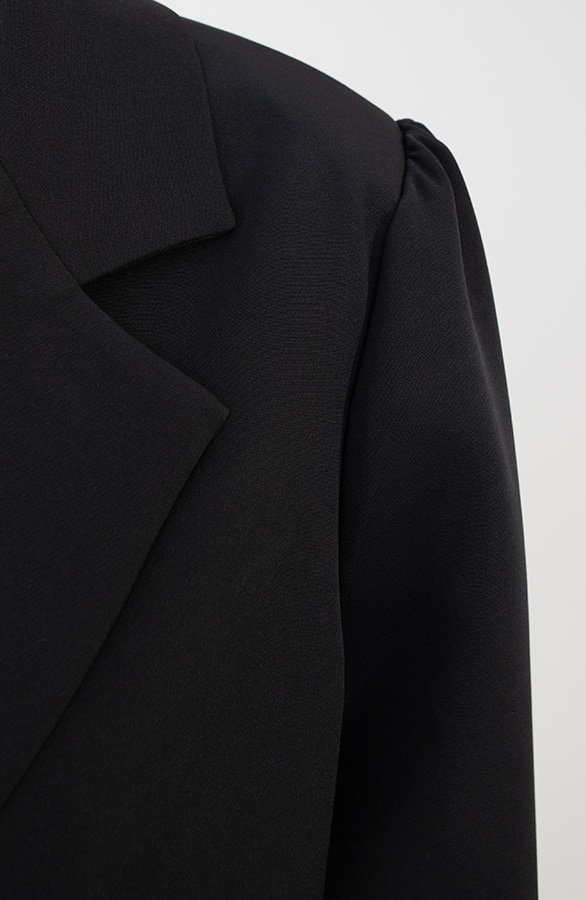 Pofmouw Blazer Zwart – shoparchief, foto 2