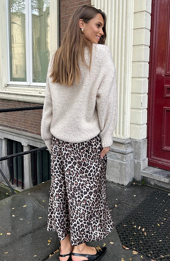 Silk Skirt Leopard – shoparchief, foto 7