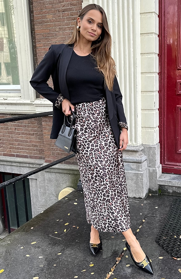 Silk Skirt Leopard – shoparchief, foto 9