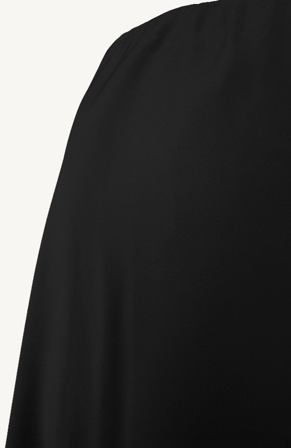 Silk Skirt Zwart – shoparchief, foto 2