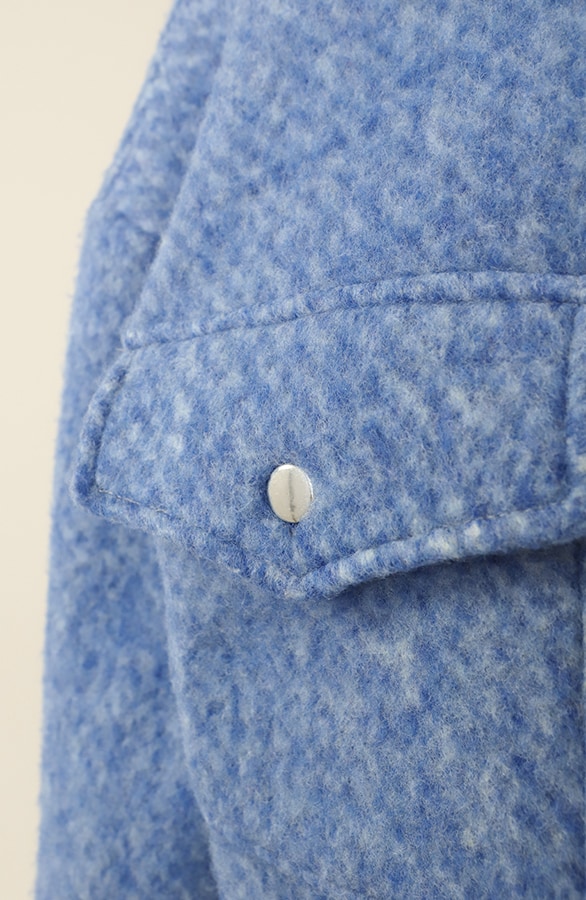 Soft Short Jacket Blauw – shoparchief, foto 2