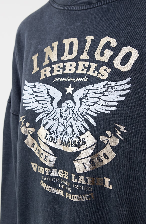Rebels Trui Stone Wash – truien, foto 6