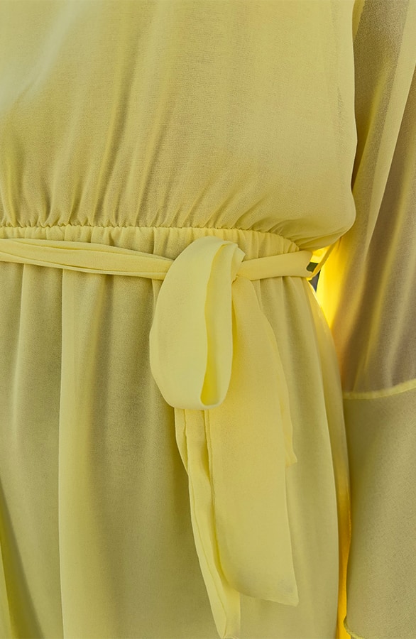 Atelier Ruffle Dress Butter Yellow – shoparchief, foto 6