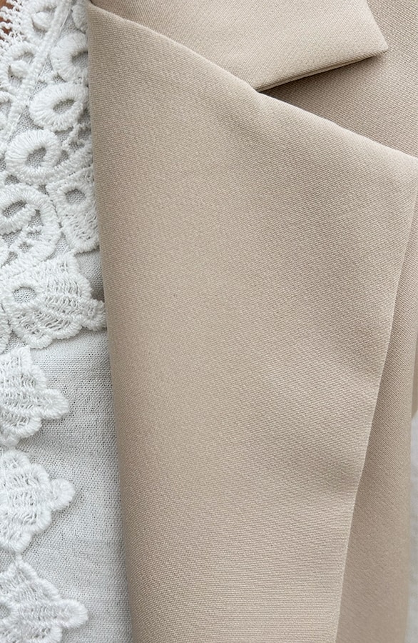 Elegant Blazer Gilet Beige, Westen, Foto 5