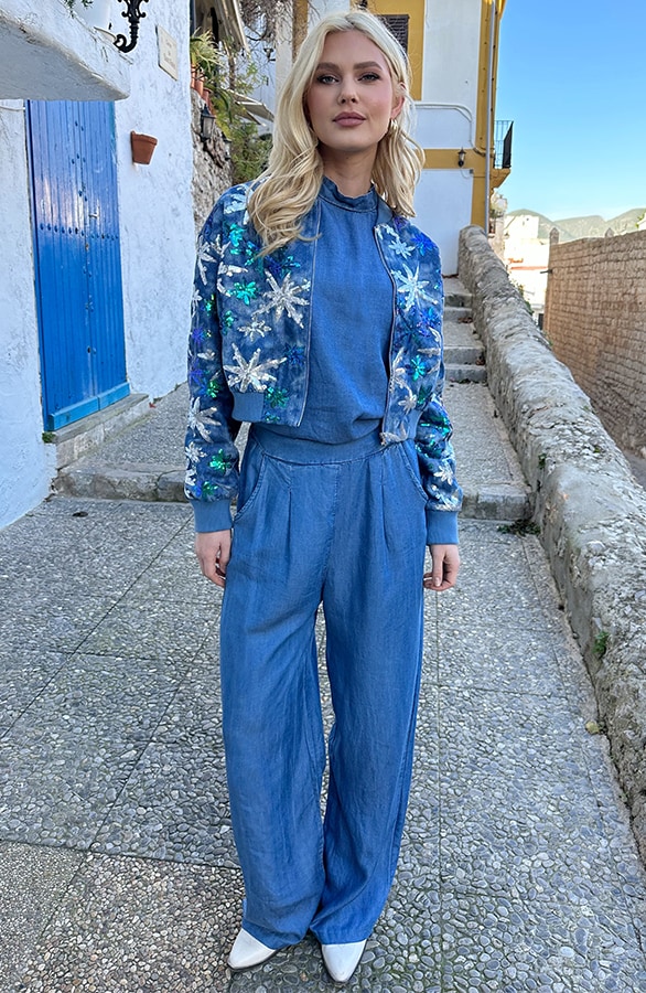 Exclusive Pailletten Bomber Jacket – shoparchief, foto 7