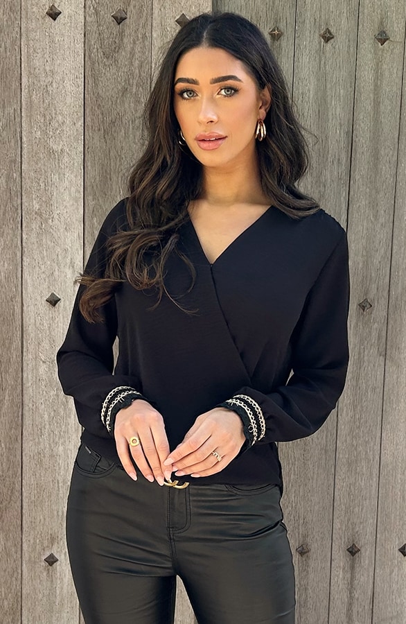 Marant Blouse Black Gold – shoparchief