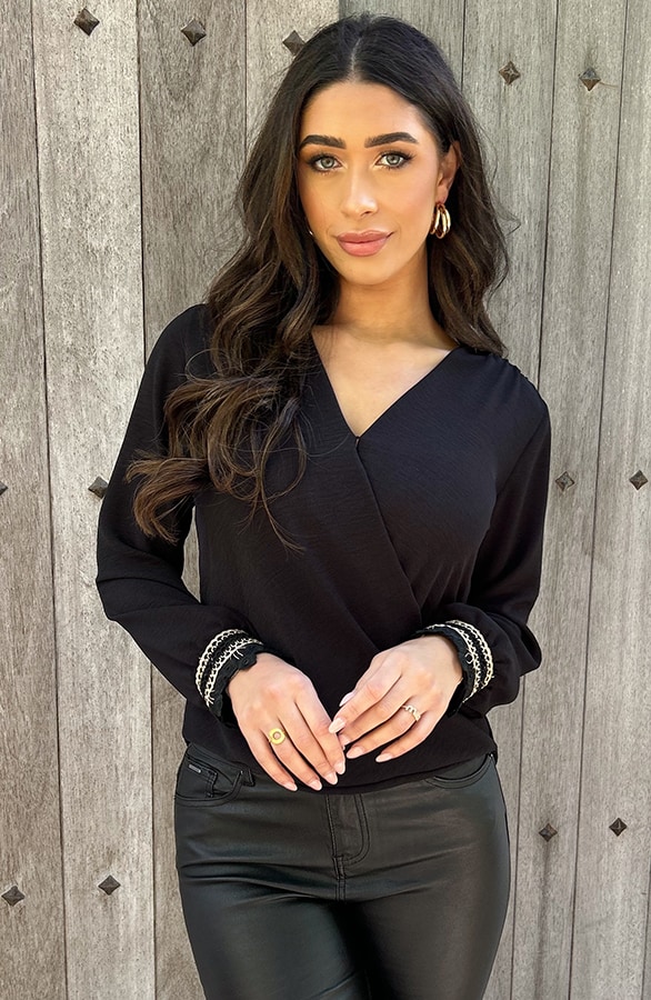 Marant Blouse Black Gold – shoparchief, foto 3