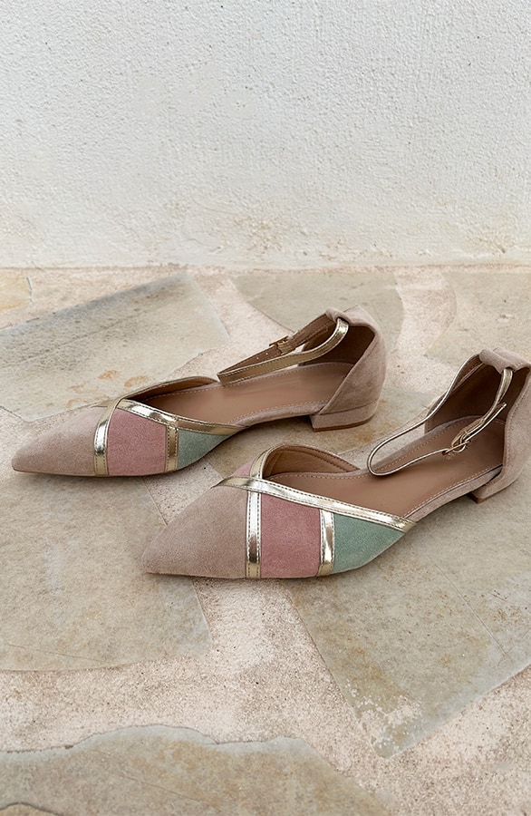 Pastel Sandalen Dames Goud – shoparchief