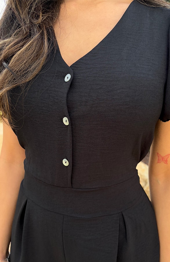 Toscane Playsuit Zwart – shoparchief, foto 5