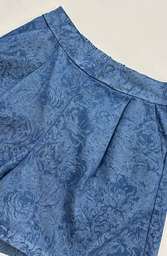 Denim Flower Short – alle kleding, foto 6
