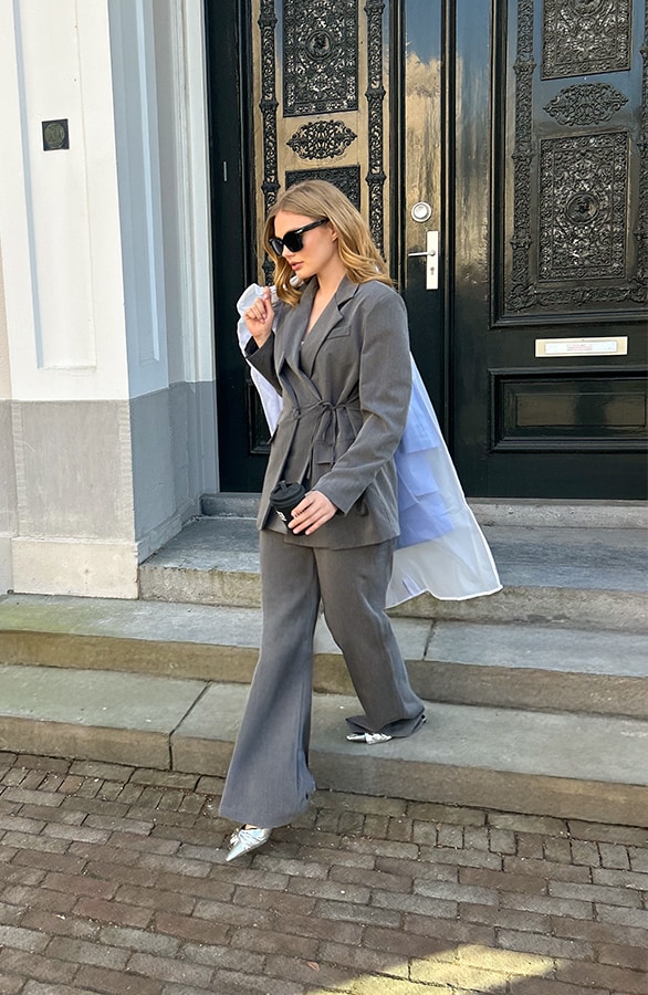 Detailed Pantalon Grijs – shoparchief, foto 11