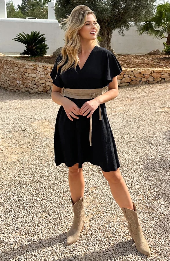 Florence Jurk Zwart 2.0 – jurken, foto 7