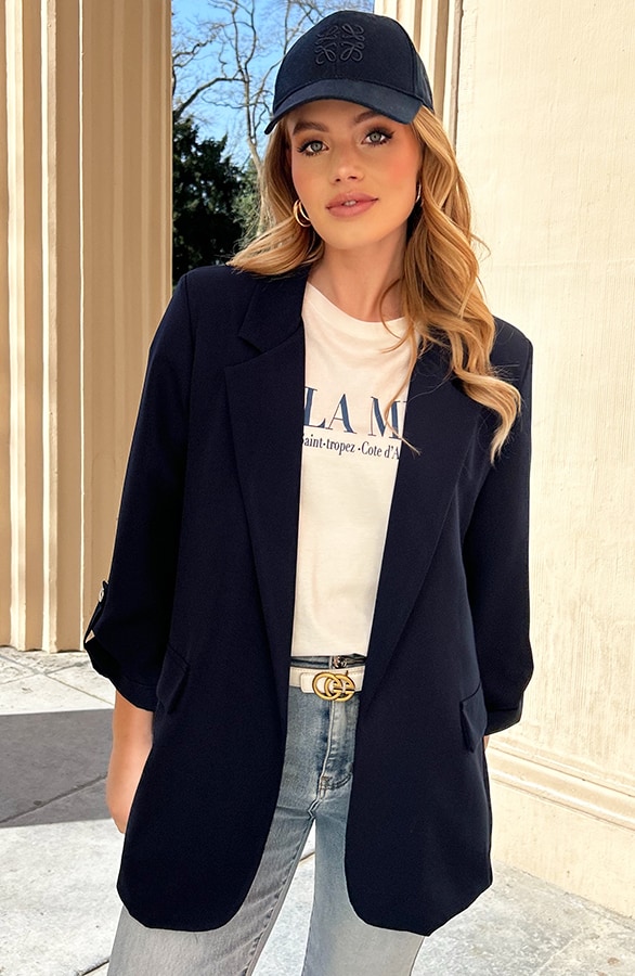 Oversized Blazer Limited Marine – jassen, foto 11