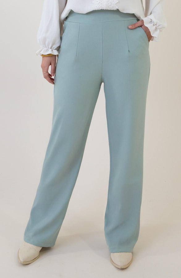 Pantalon Wide Leg Mint – shoparchief, foto 8