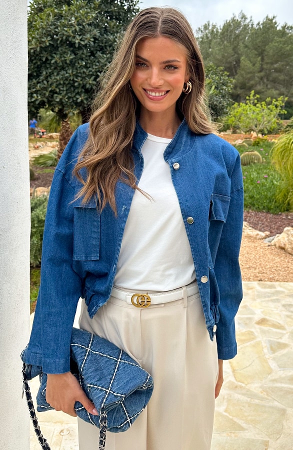Bomber Jacket Denim – jassen