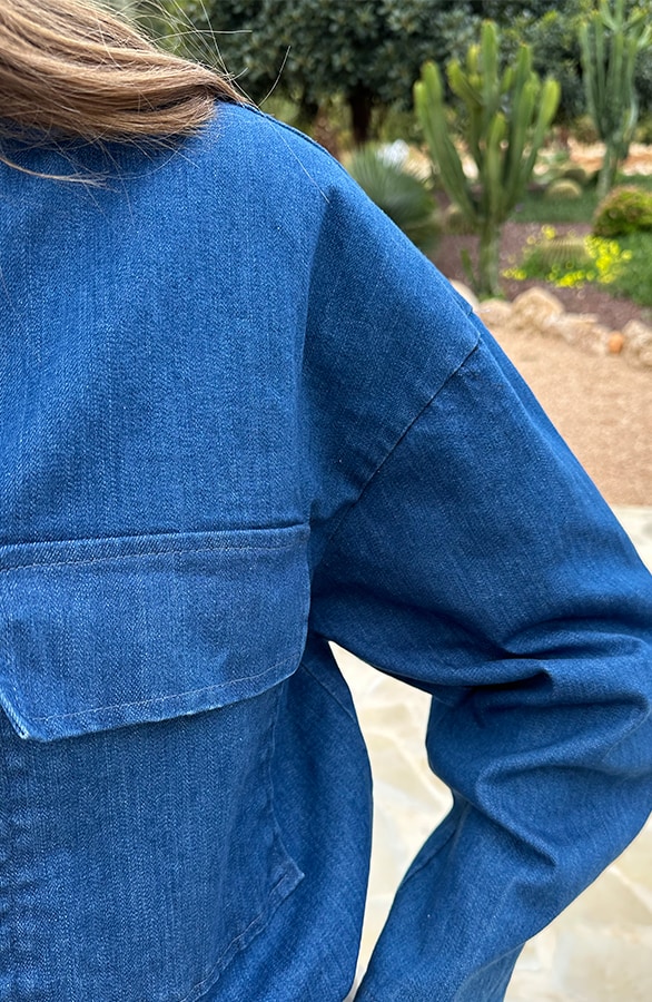 Bomber Jacket Denim – jassen, foto 7