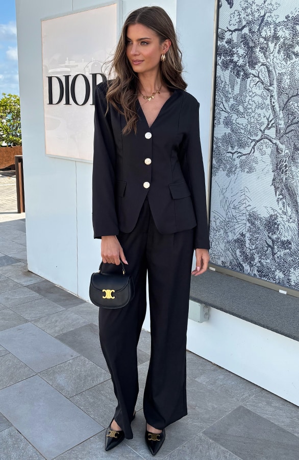 Classy Muse Taillierter Blazer Black, Shoparchiv, Foto 6