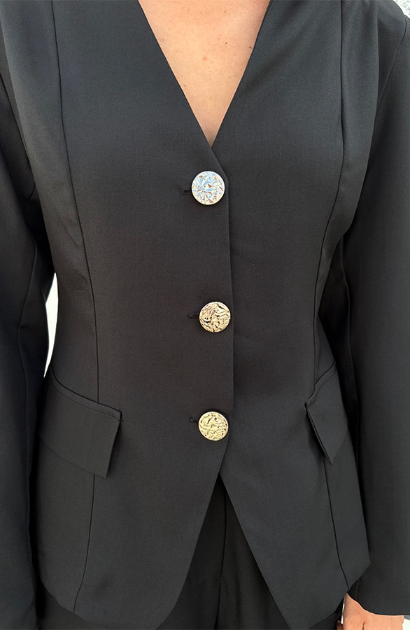 Classy Muse Taillierter Blazer Black, Shoparchiv, Foto 9