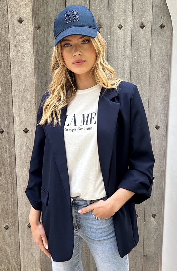 Oversized Blazer Limited Marine – jassen, foto 7