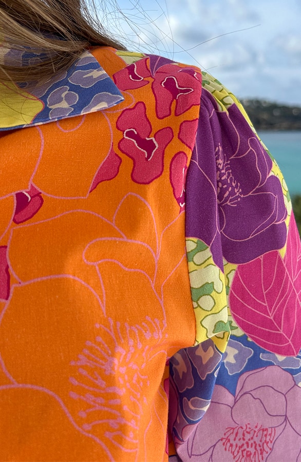 Yves Blouse Multicolor – shoparchief, foto 6