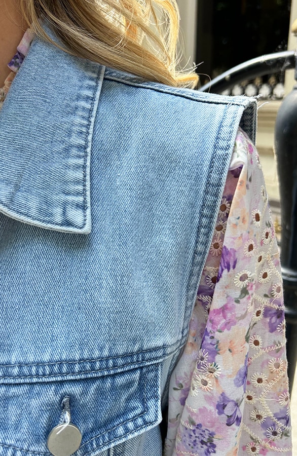 Limited Denim Shell Gilet – vesten, foto 9