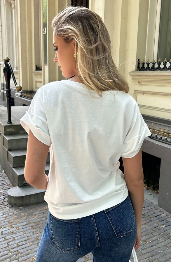 Montebello T-shirt Off-White – shoparchief, foto 5
