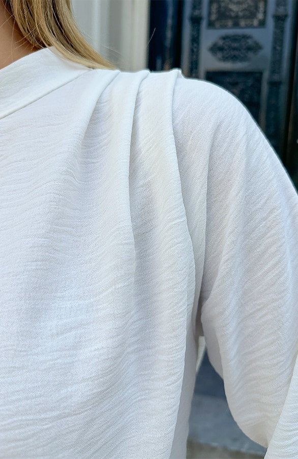Mila Most Needed Blouse Ecru – tops, foto 5