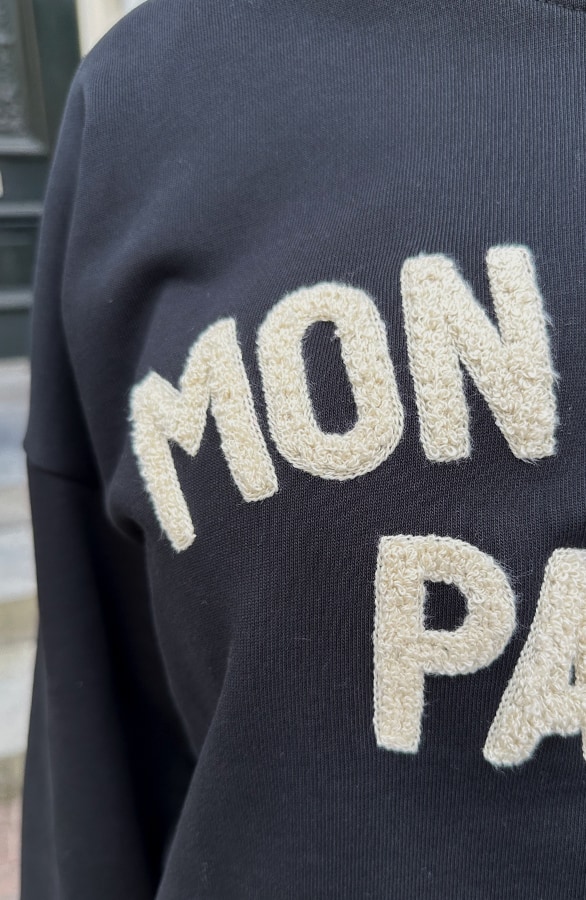 Mon Cheri Paris Trui Zwart – truien, foto 7