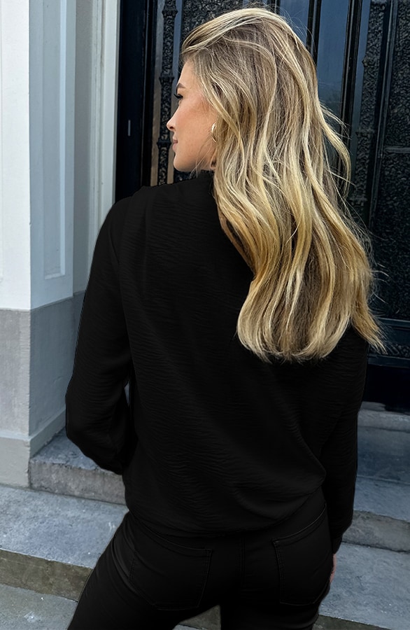 Mila Most Needed Blouse Zwart – tops, foto 5
